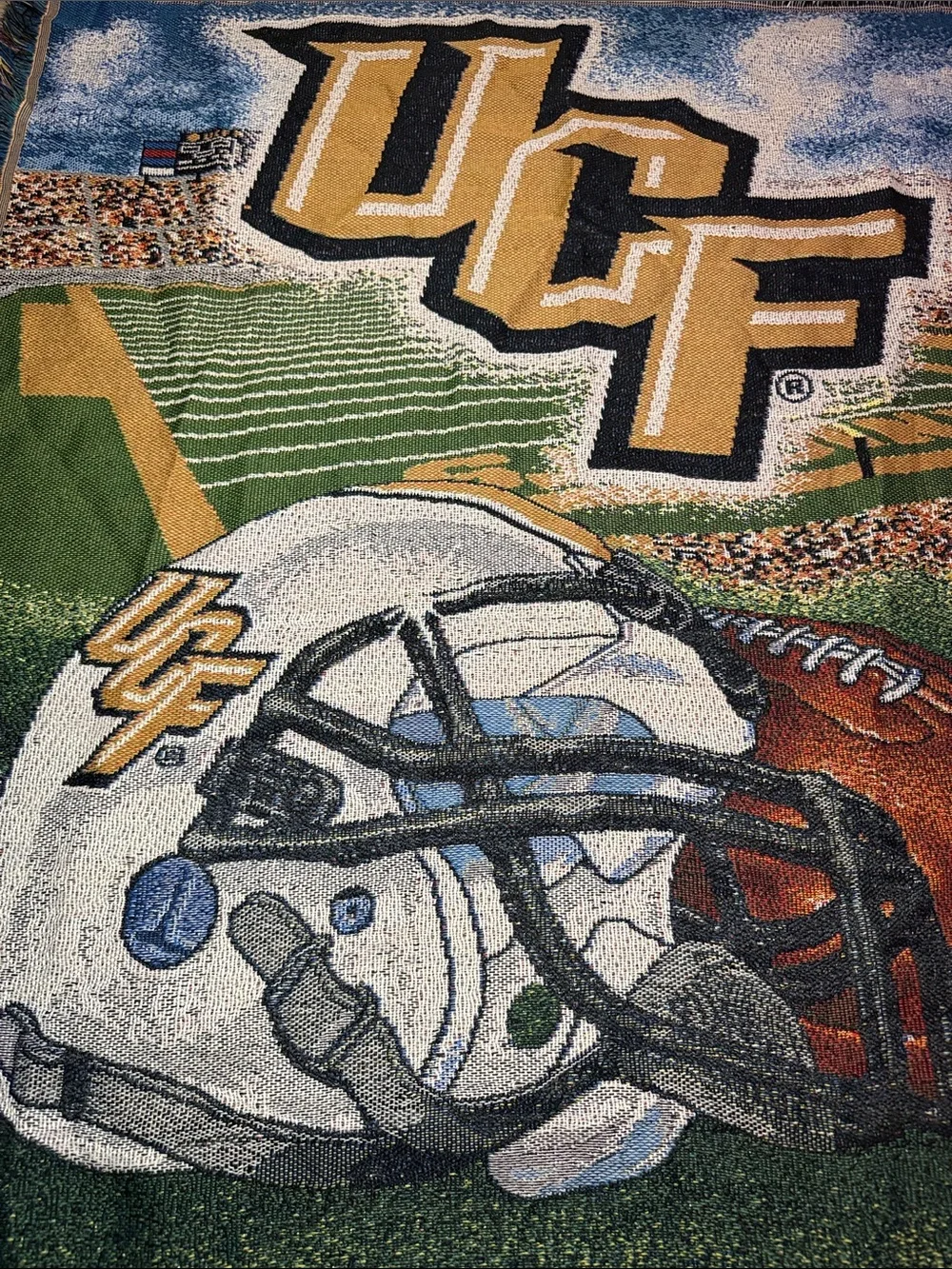 UCF Knights Tapestry Throw Blanket 48
